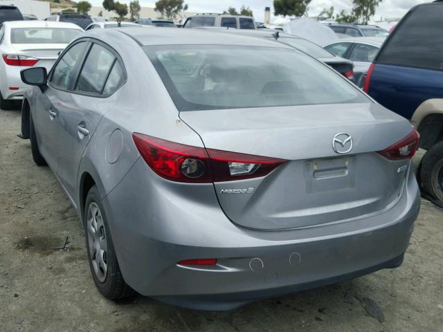 3MZBM1U71FM133802 - 2015 MAZDA 3 SPORT SILVER photo 3