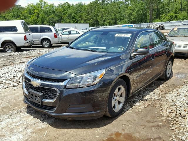 1G11B5SL2FF328893 - 2015 CHEVROLET MALIBU LS შავი ფოტო 2