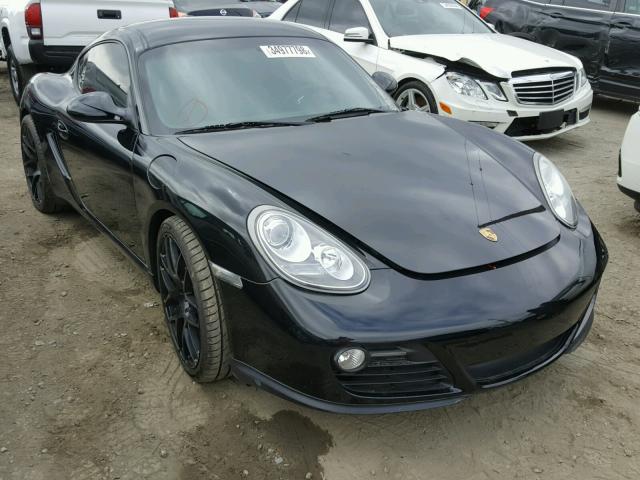 WP0AA2A8XBU761521 - 2011 PORSCHE CAYMAN BLACK photo 1