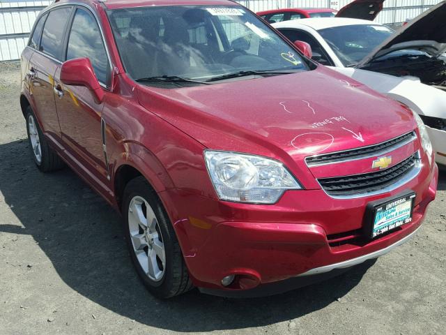 3GNAL3EK6ES681764 - 2014 CHEVROLET CAPTIVA LT RED photo 1