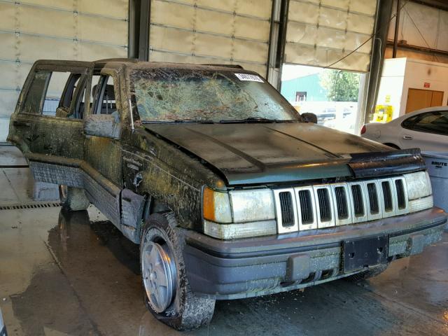 1J4GZ58S4SC575527 - 1995 JEEP CHEROKEE GREEN photo 1