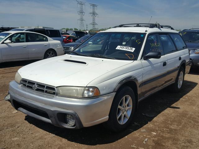 4S3BG6854W7641868 - 1998 SUBARU LEGACY 30T WHITE photo 2