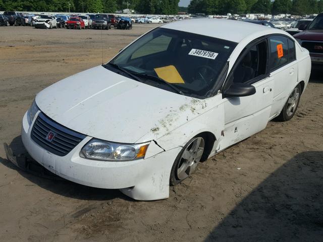 1G8AL55F46Z123806 - 2006 SATURN ION LEVEL WHITE photo 2