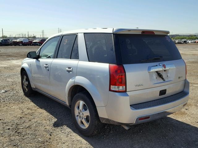 5GZCZ33Z97S815955 - 2007 SATURN VUE HYBRID SILVER photo 3