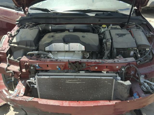 1G11F5SL4FF268037 - 2015 CHEVROLET MALIBU LTZ 勃艮第红 照片 7