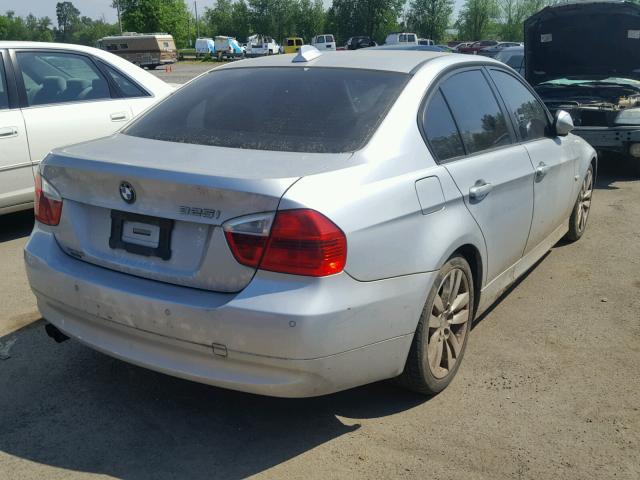 WBAVB175X6NK32234 - 2006 BMW 325 I AUTO SILVER photo 4