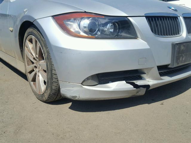 WBAVB175X6NK32234 - 2006 BMW 325 I AUTO SILVER photo 9