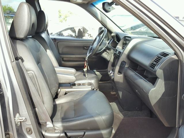 SHSRD78966U408528 - 2006 HONDA CR-V SE BLUE photo 5