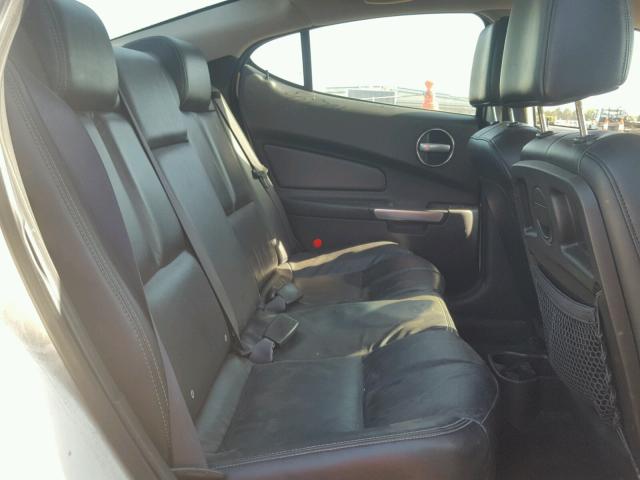 2G2WP552X61278144 - 2006 PONTIAC GRAND PRIX WHITE photo 6