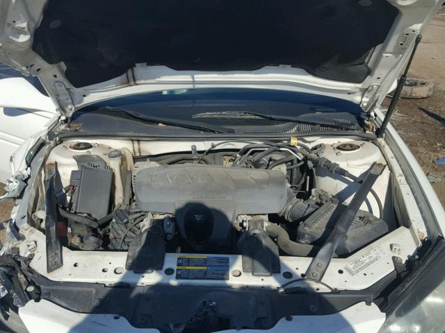 2G2WP552X61278144 - 2006 PONTIAC GRAND PRIX WHITE photo 7