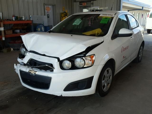 1G1JA5SH1D4214326 - 2013 CHEVROLET SONIC LS 白色 照片 2