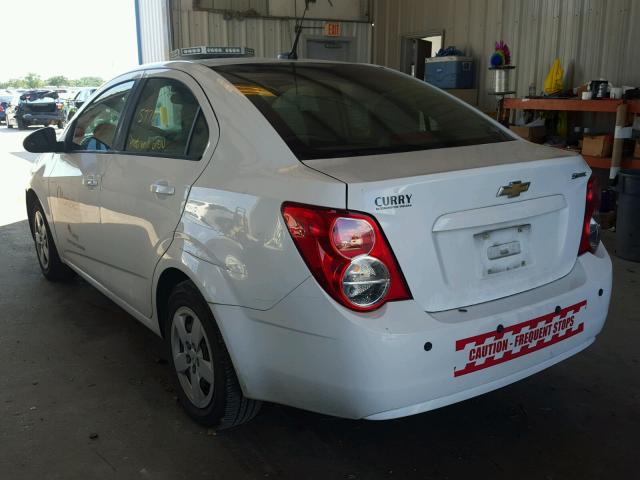 1G1JA5SH1D4214326 - 2013 CHEVROLET SONIC LS 白色 照片 3