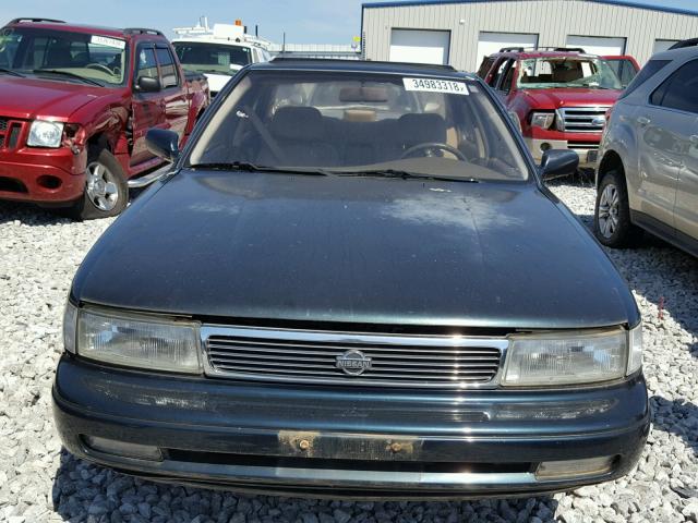 JN1HJ01F9PT137050 - 1993 NISSAN MAXIMA GXE GREEN photo 9