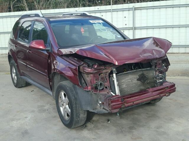 2CKDL33F386036030 - 2008 PONTIAC TORRENT BURGUNDY photo 1