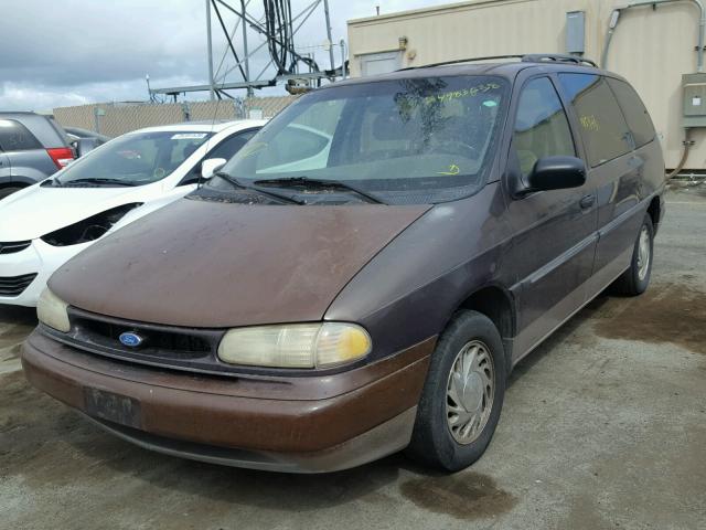 2FMDA5140SBB11500 - 1995 FORD WINDSTAR W BROWN photo 2