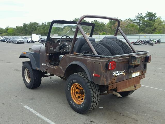 J9F83AC329889 - 1979 JEEP CJ-5 BLACK photo 3