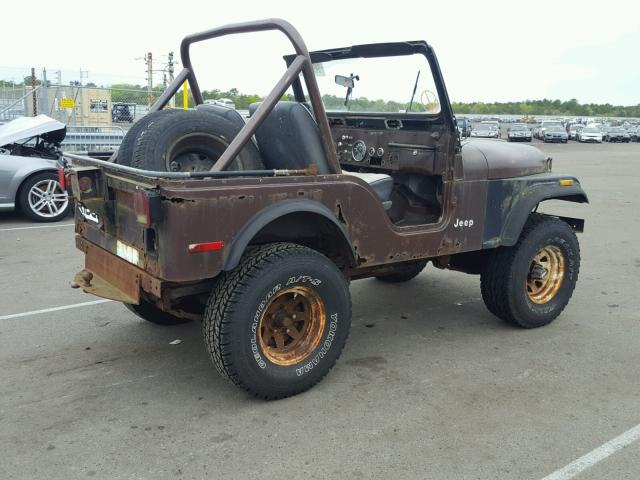 J9F83AC329889 - 1979 JEEP CJ-5 BLACK photo 4