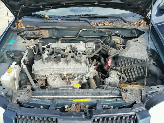 3N1CB51D94L842837 - 2004 NISSAN SENTRA 1.8 BLUE photo 7