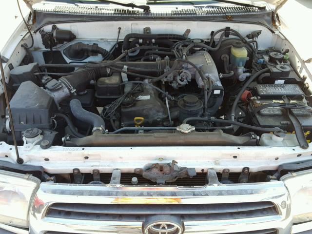 JT3GM84RXX0047030 - 1999 TOYOTA 4RUNNER WHITE photo 7