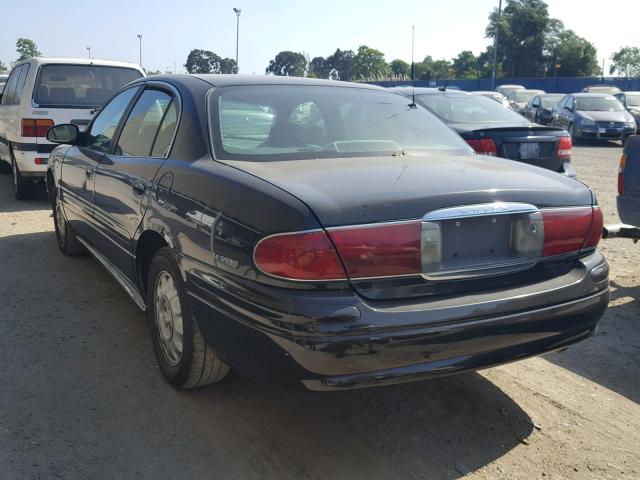 1G4HP54K324194084 - 2002 BUICK LESABRE BLACK photo 3