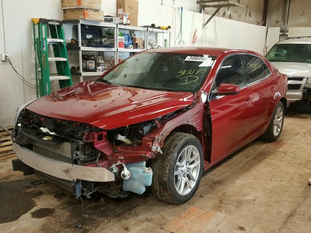 1G11D5SR4DF342175 - 2013 CHEVROLET MALIBU 1LT 红色 照片 2