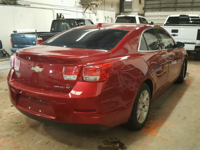 1G11D5SR4DF342175 - 2013 CHEVROLET MALIBU 1LT 红色 照片 4