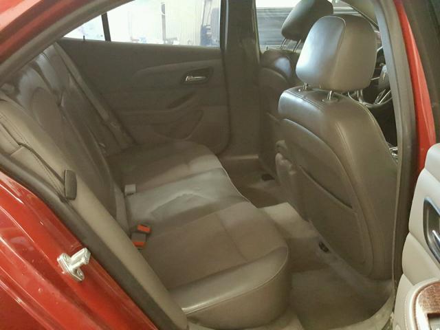 1G11D5SR4DF342175 - 2013 CHEVROLET MALIBU 1LT 红色 照片 6
