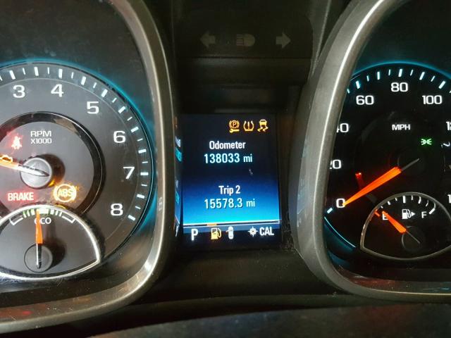 1G11D5SR4DF342175 - 2013 CHEVROLET MALIBU 1LT 红色 照片 8