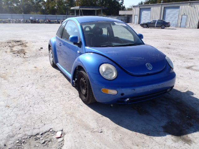 3VWCA21C1YM453127 - 2000 VOLKSWAGEN NEW BEETLE BLUE photo 1