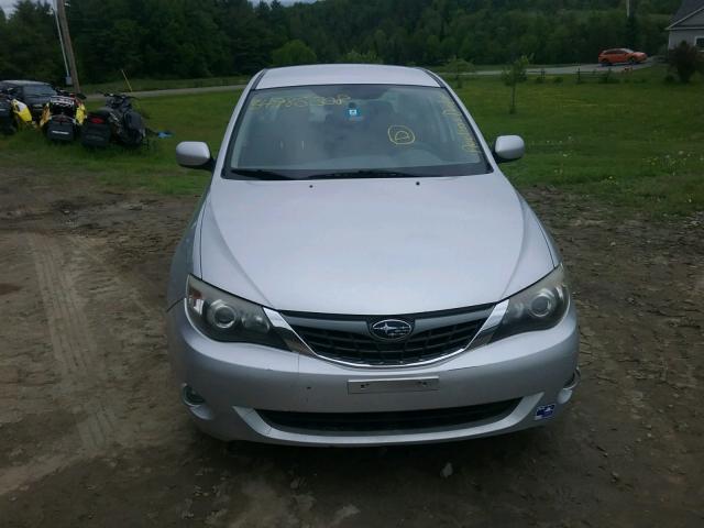 JF1GE61638H523344 - 2008 SUBARU IMPREZA 2. SILVER photo 9