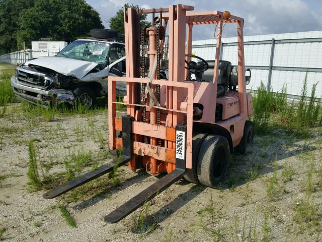 2F0H2010013 - 1995 TOYOTA FORKLIFT ORANGE photo 2