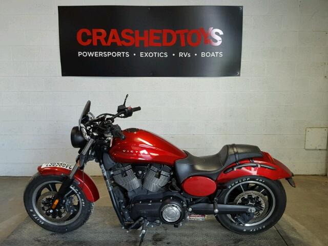 5VPMB36N4D3014750 - 2013 VICTORY MOTORCYCLES JUDGE Қызыл фото 3