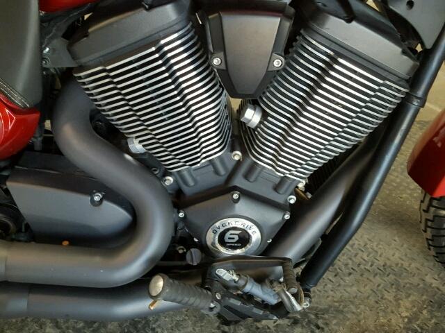 5VPMB36N4D3014750 - 2013 VICTORY MOTORCYCLES JUDGE Қызыл фото 5