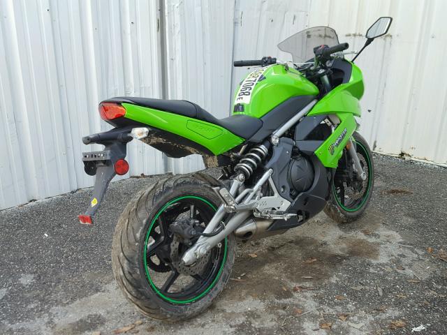 JKAEXEC149DA28454 - 2009 KAWASAKI EX650 C 绿色 照片 4