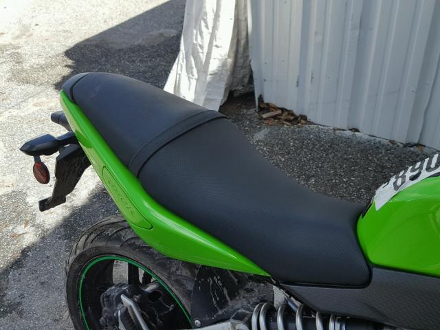 JKAEXEC149DA28454 - 2009 KAWASAKI EX650 C 绿色 照片 6