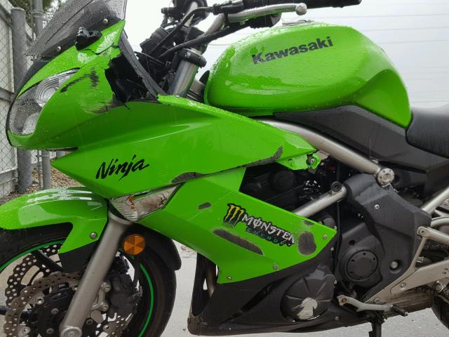 JKAEXEC149DA28454 - 2009 KAWASAKI EX650 C 绿色 照片 9