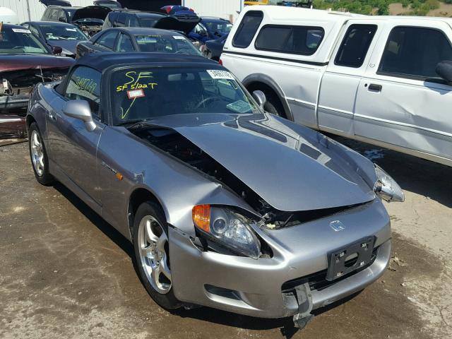 JHMAP11413T002932 - 2003 HONDA S2000 GRAY photo 1