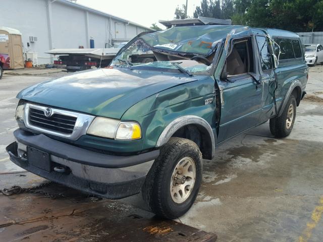 4F4ZR17V4XTM13740 - 1999 MAZDA B3000 CAB GREEN photo 2