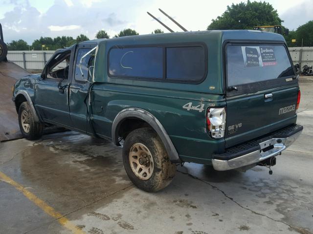 4F4ZR17V4XTM13740 - 1999 MAZDA B3000 CAB GREEN photo 3