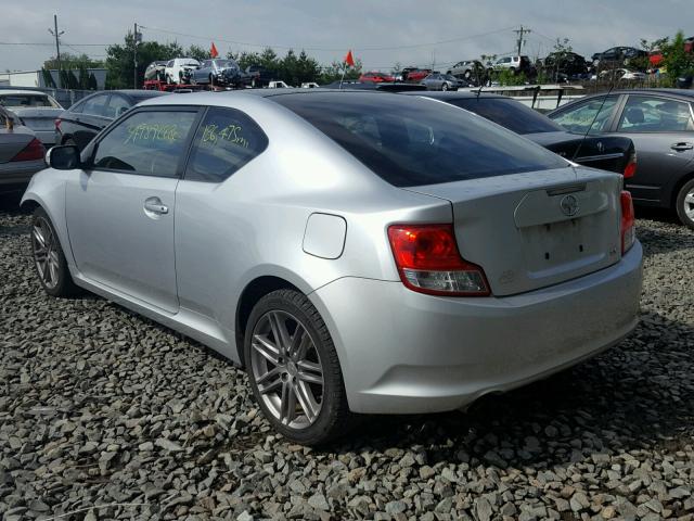 JTKJF5C75C3040210 - 2012 TOYOTA SCION TC 灰色 照片 3