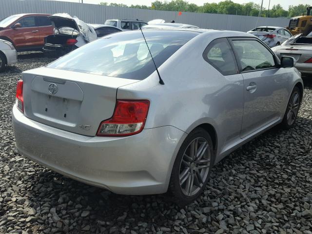 JTKJF5C75C3040210 - 2012 TOYOTA SCION TC 灰色 照片 4