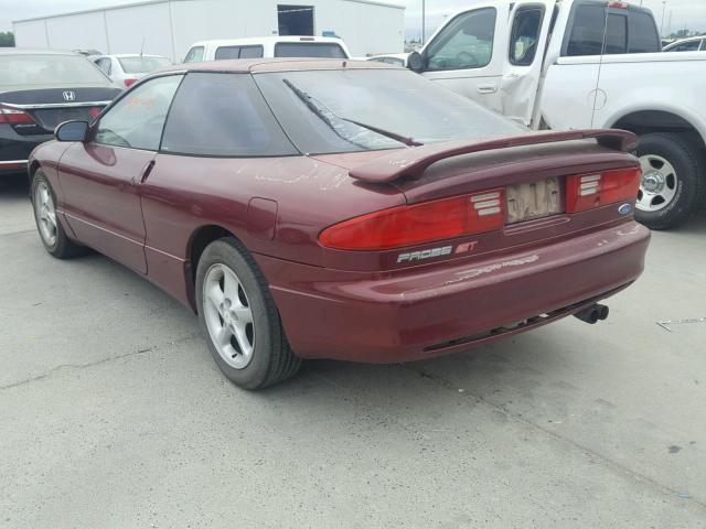 1ZVCT22B6P5165379 - 1993 FORD PROBE GT RED photo 3