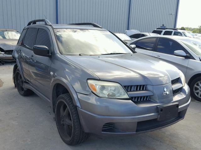 JA4LZ31F05U048552 - 2005 MITSUBISHI OUTLANDER GREEN photo 1