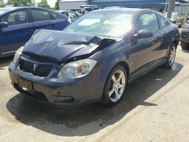 1G2AT18HX97258806 - 2009 PONTIAC G5 GT GRAY photo 2