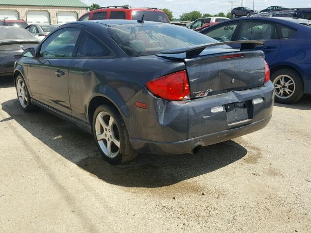 1G2AT18HX97258806 - 2009 PONTIAC G5 GT GRAY photo 3