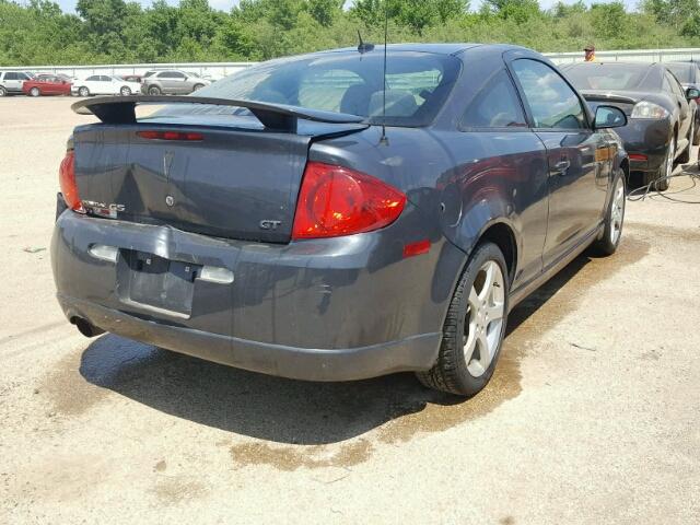 1G2AT18HX97258806 - 2009 PONTIAC G5 GT GRAY photo 4