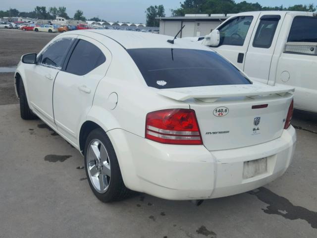 1B3LC76MX8N163519 - 2008 DODGE AVENGER R/ WHITE photo 3