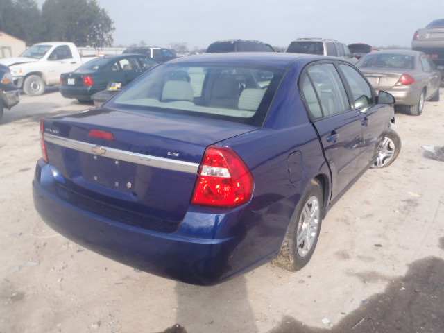 1G1ZS58F37F188469 - 2007 CHEVROLET MALIBU LS 紫色 照片 4