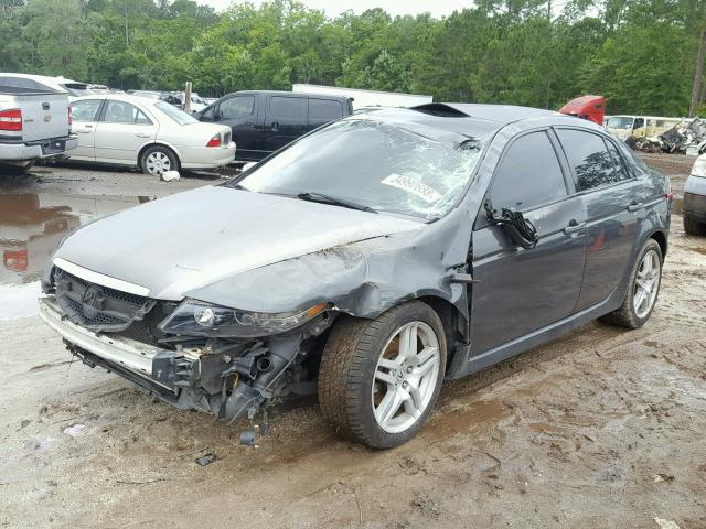 19UUA66278A055904 - 2008 ACURA TL GRAY photo 2