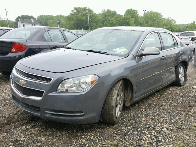1G1ZG57B294150830 - 2009 CHEVROLET MALIBU LS GRAY photo 2